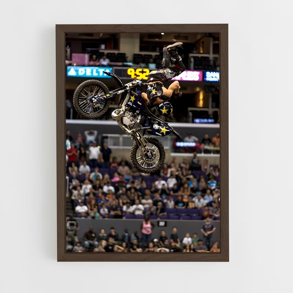 Poster games de motocross – affiche Motocross freestyle (vue 5)